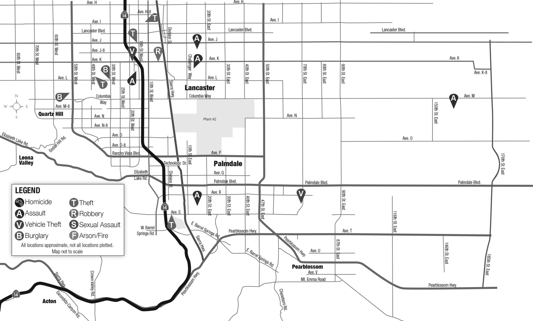 Antelope Valley crime blotter